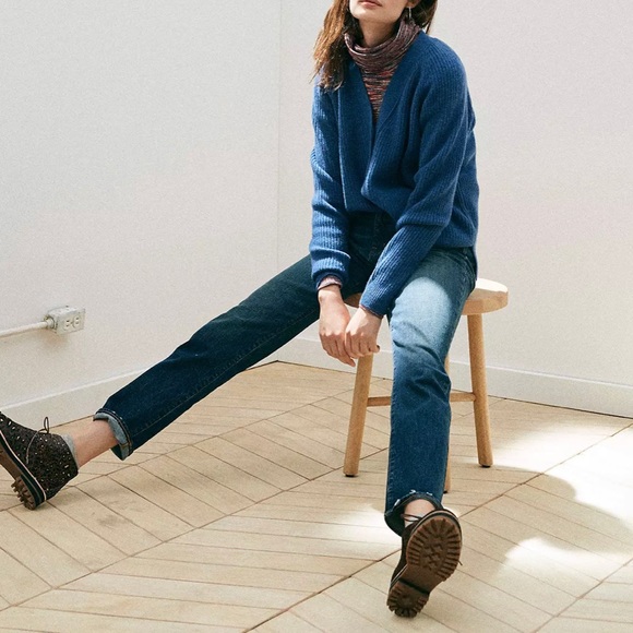 Madewell Tomboy Straight Jeans in Chaseley Wash Size 25 - Picture 2 of 6